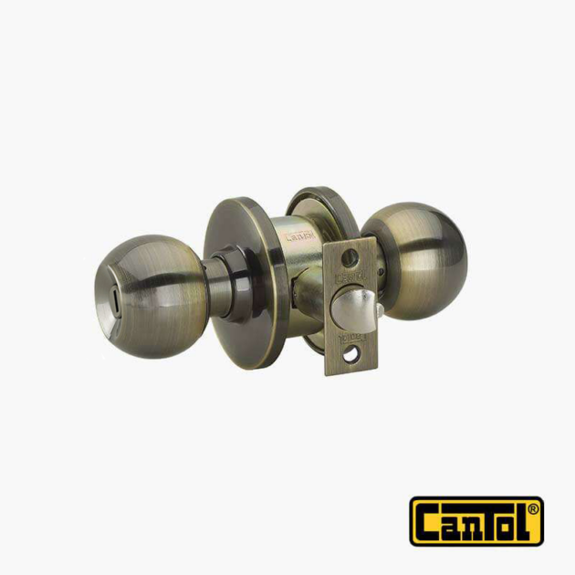 Perilla tipo Bola - Bronce Antiguo - Baño