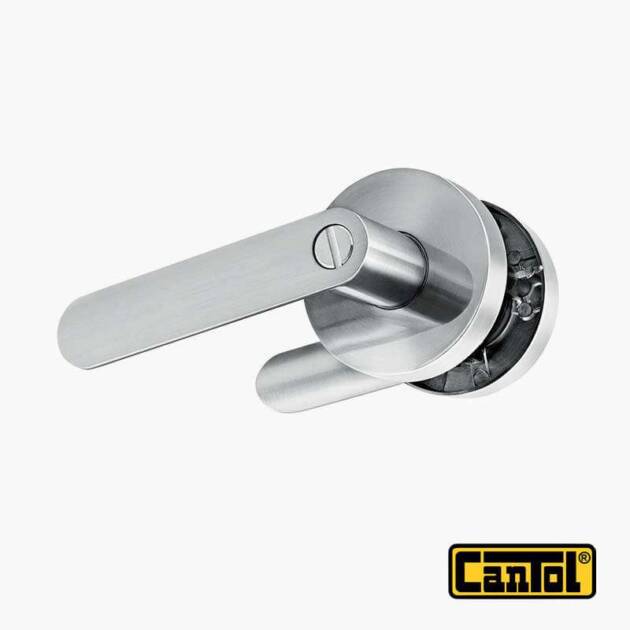Manija Clara - Acero Inoxidable - Baño - Reversible